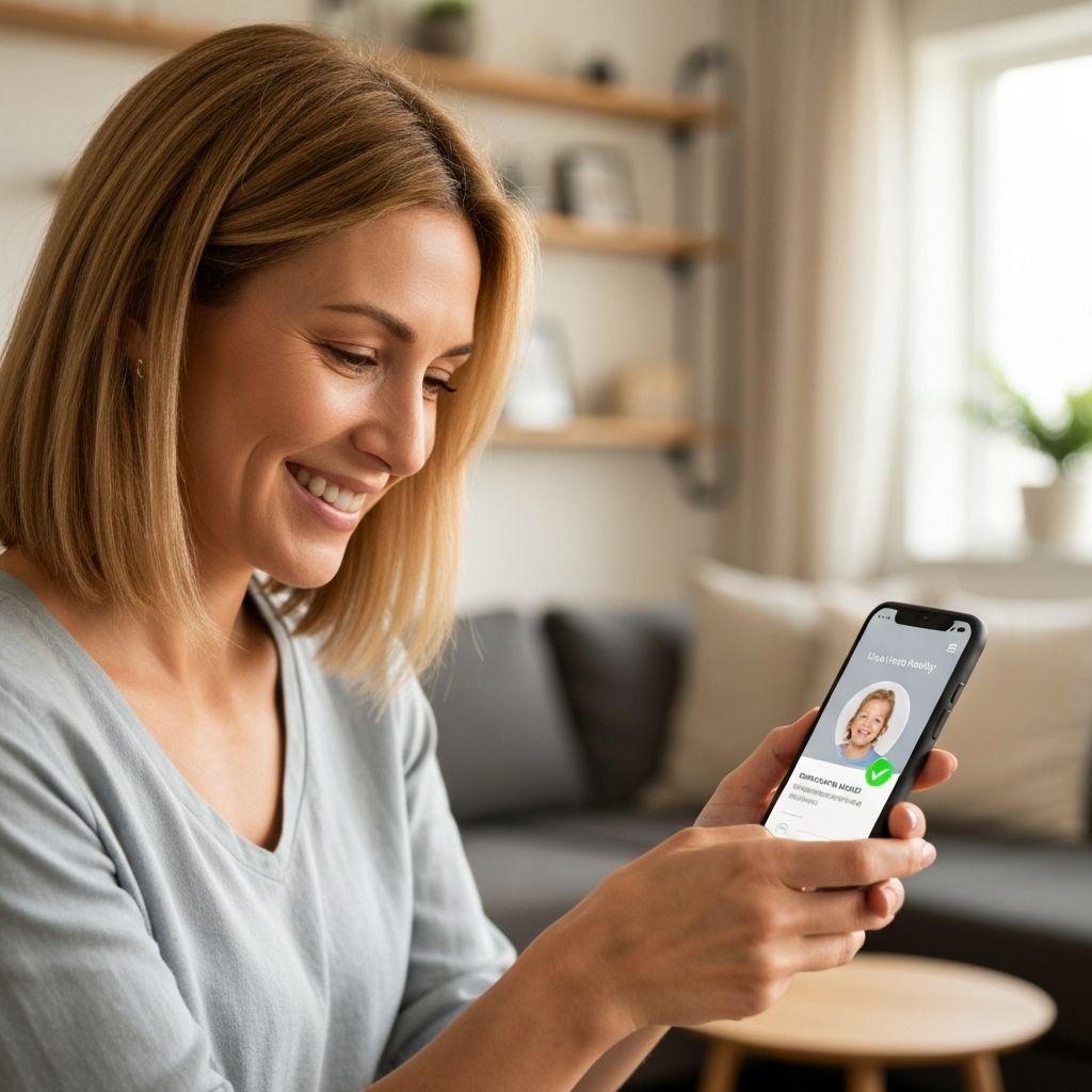 Pais recebendo notificacoes no celular